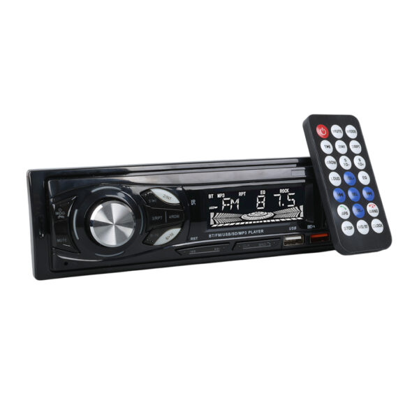 ÇİFT USB/SD/FM/AUX/BLUETOOTH KUMANDALI OTO TEYP 4X60 WATT CS-107 (K0) - Görsel 3