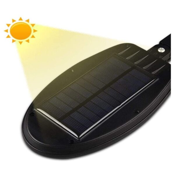 CL-181-6 48 COB LEDLİ SENSÖRLÜ SOLAR SOKAK LAMBASI (K0) - Görsel 3