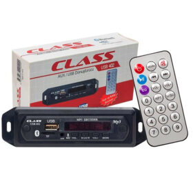 CLASS USB-402 BLUETOOTH/AUX USB/SD/MMC MIKROFONLU KUMANDALI OTO TEYP ÇEVİRİCİ DİJİTAL PLAYER (K0)