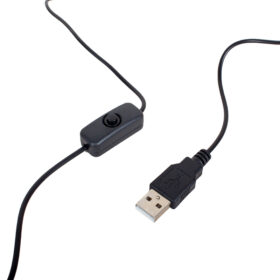 COB LEDLİ USB MASA LAMBASI SİYAH (K0)