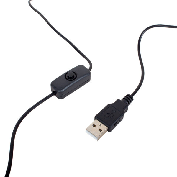 COB LEDLİ USB MASA LAMBASI SİYAH (K0) - Görsel 2
