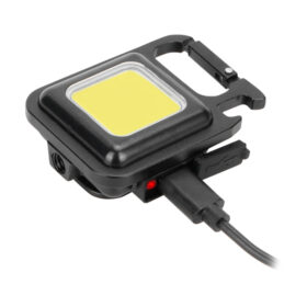 COB LEDLİ 3 FONKSİYONLU ANAHTARLIK ŞARJLI LAMBA (K0)