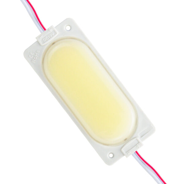 COB MODÜL LED 12V 3W SOĞUK BEYAZ 85 X 35MM IP65 220-240LM 140 DERECE (K0)