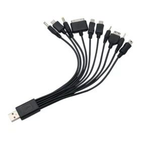 ÇOK FONKSİYONLU 10LU USB ŞARJ ALETİ KABLO (K0)