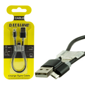 DATALINE ANDROID*SAMSUNG SERİSİ + C TYPE ÖRGÜLÜ KISA DATA*ŞARJ KABLOSU (K0)