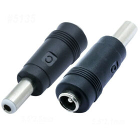 DC 2.1 MM DİŞİ / 2.5 MM ERKEK ÇEVİRİCİ JACK FİŞ ADAPTÖR (K0)