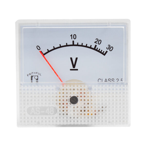 DC ANALOG VOLTAJ GÖSTERGE 45X48MM 0-30V IC-230A (K0)