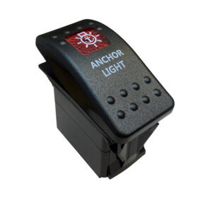 DENİZ FENERİ IŞIKLI 3P ON-OFF 12-24V MARIN SWITCH (IC-134M-S2) (K0)