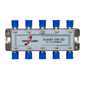 DIGITURK 5-2150 MHZ 20DB 8 YOLLU TAP SWITCH 1/8 SPLITTER (K0)