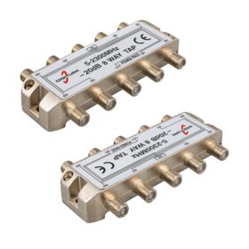 DIGITURK 5-2150 MHZ 20DB 8 YOLLU TAP SWITCH 1/8 SPLITTER (K0)
