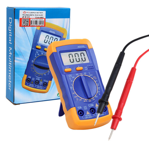 DİJİTAL MULTİMETRE ÖLÇÜ ALETİ (K0) - Görsel 3