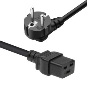 DİKDÖRTGEN GİRİŞLİ 1.8 METRE C19 POWER KABLO (K0)