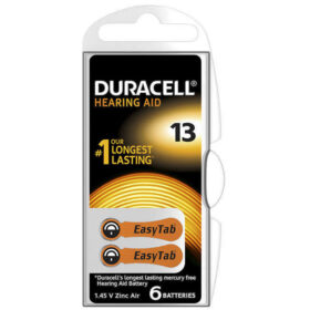DURACELL 13 NO KULAKLIK PİLİ 6LI PAKET (K0)