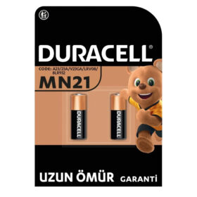 DURACELL 23A LİTYUM MN21 ALARM PİLİ (2Lİ PAKET) (K0)