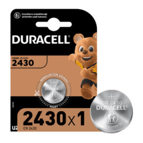 DURACELL CR2430 LİTYUM PİL TEK FİYAT (K0)