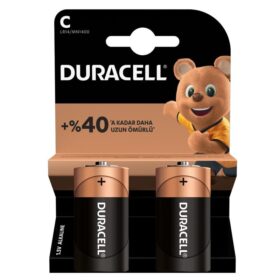 DURACELL LR14/MN1400 C ORTA BOY PİL 2Lİ PAKET (K0)