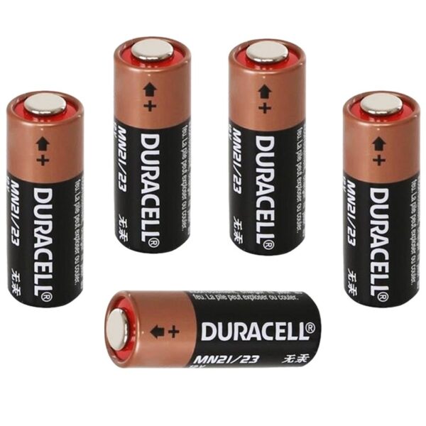 DURACELL LİTYUM MN21 PİL 5Lİ PAKET (ALARM PİLİ 23A) (K0) - Görsel 2