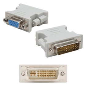 DVI TO VGA DÖNÜŞTÜRÜCÜ (DVI ERKEK VGA DİŞİ) DVI 24+5 PİN (K0)