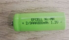 EFCELL NI-MH 2/3AAA 300 MAH 1.2 VOLT BAŞLIKLI PİL (K0)