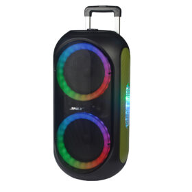 EL MİKROFONLU KUMANDALI USB+SD+BT TAŞINABİLİR HOPARLÖR SL-2012 (K0)