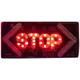 ELEKTRİKLİ İŞARET CİHAZI OKLU STOP KÜÇÜK (K0)