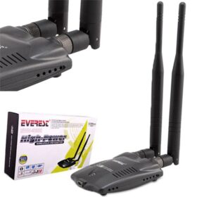EVEREST EWN-689N 300 MBPS WIRELESS USB ÇİFT ANTEN (K0)