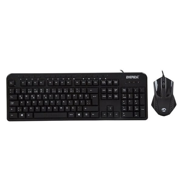 EVEREST UN-797 PLUS USB KABLOLU MULTIMEDYA Q KLAVYE-OPTIK MOUSE COMBO SET (K0)