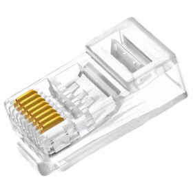 EZ RJ45 CAT5/CAT6 AÇIK UÇLU SOKET 8P/8C ELEKTROMER (100LÜK PAKET) (K0)