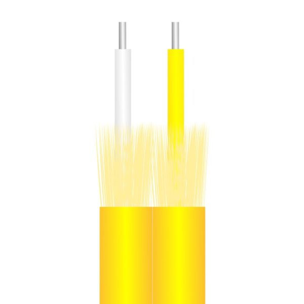 FİBER KABLO SARI 2 HAT LSZH 1000 MT RULO (TWO LINE FIBER) (K0) - Görsel 2