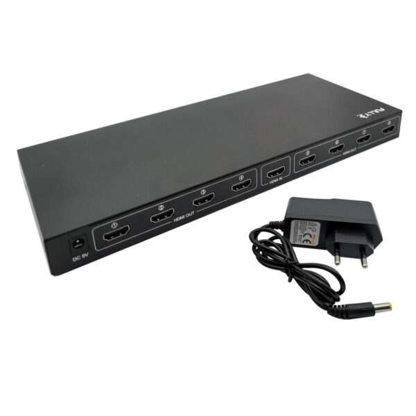 FULLY G-538J 8 PORT HDMI SPLITTER DAĞITICI (K0)