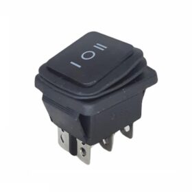 GENİŞ IŞIKSIZ ANAHTAR ON-OFF-ON 6P KÖRÜKLÜ (IC-108W) (K0)