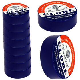GLOBE İZOLE BANT LACİVERT 10LUK  0.13MMX19MM (K0)