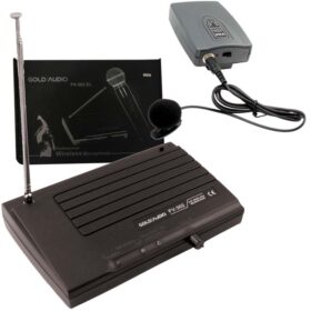 GOLD AUDIO FV-302 VHF TEK YAKA ELSİZ MİKROFON (K0)