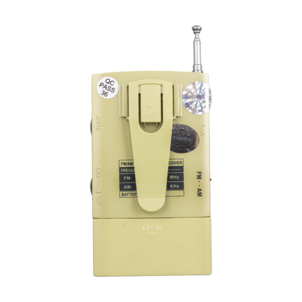 GOLD RENK CEP TİPİ ANALOG FM RADYO VS-R106 (K0) - Görsel 2
