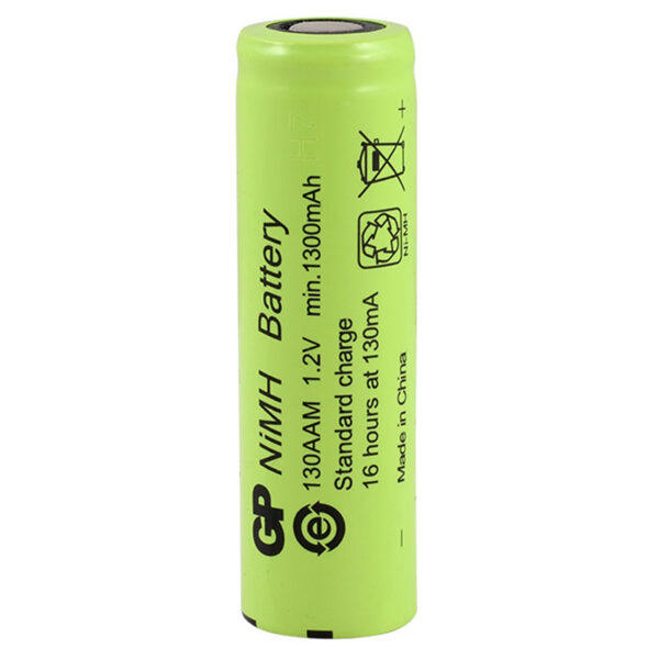 GP 130AAM 1.2 VOLT 1300 MA DUZ-KAFA ŞARJLI KALEM PİL (K0)