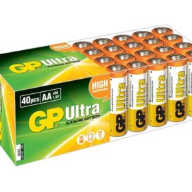 GP 15AU R6 ULTRA ALKALİN KALEM AA 40 LI PAKET FİYAT (K0)