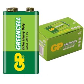 GP 1604G-B GREENCELL 9 VOLT PİL (10LU PAKET) (K0)