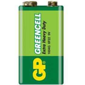 GP 1604G-B GREENCELL 9 VOLT PİL (10LU PAKET) (K0)