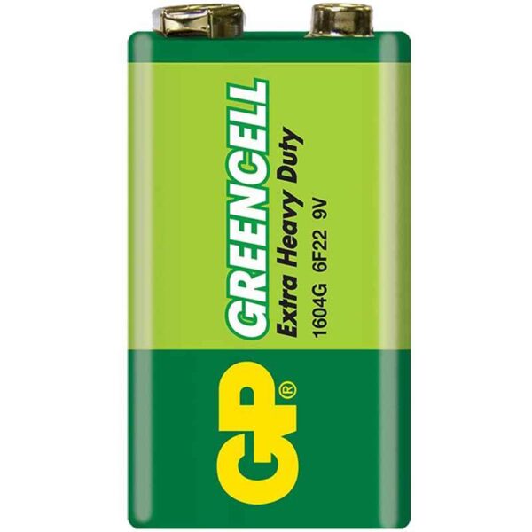 GP 1604GLF GREENCELL 9 VOLT BLİSTERLİ PİL TEKLİ FİYAT (K0) - Görsel 2