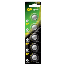 GP CR1620 3V LİTYUM PİL 5Lİ PAKET (K0)