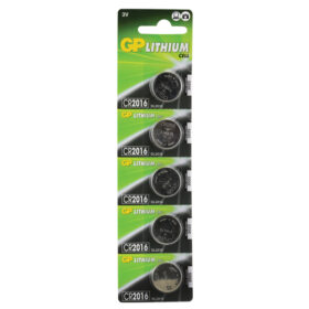 GP CR2016 3V LİTYUM PARA PİL 5Lİ PAKET (K0)