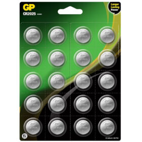 GP CR2025 DL2025 20Lİ BLİSTERLİ LITYUM PARA PİL (GPCR2025-2CAI20) (K0)