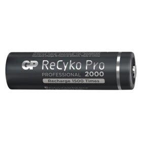GP RECYKO PRO AA 2000 MAH ŞARJLI 4LÜ PİL GP210AAHCB-2EB4 (GPRHC212B309) (K0)