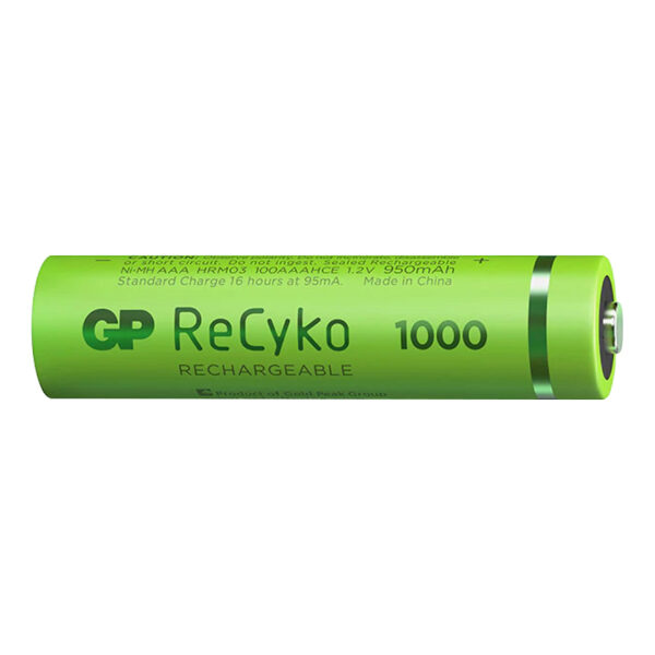 GP RECYKO 950 MAH R03 AAA ŞARJLI 2Lİ PİL GP100AAAHCE-2EB2 (GPRHC103E000) (K0) - Görsel 2
