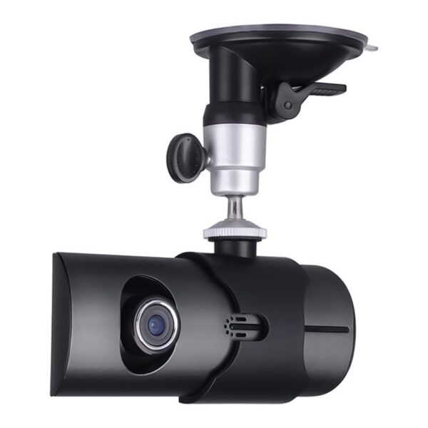 GPSLİ ÇİFT KAMERALI ARAÇ İÇİ DVR KAMERA SET (32 GB KART DESTEKLİ) (K0) - Görsel 2