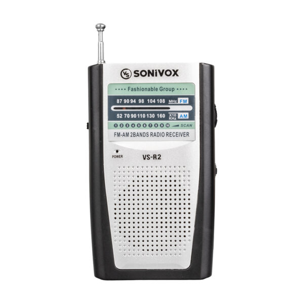 GÜMÜŞ RENK ANALOG RADYO VS-R2 (K0)