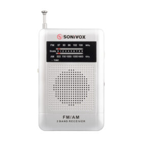 GÜMÜŞ RENK CEP TİPİ ANALOG FM RADYO VS-R115 (K0)