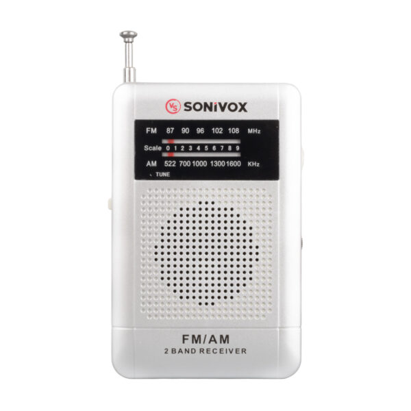 GÜMÜŞ RENK CEP TİPİ ANALOG FM RADYO VS-R115 (K0)