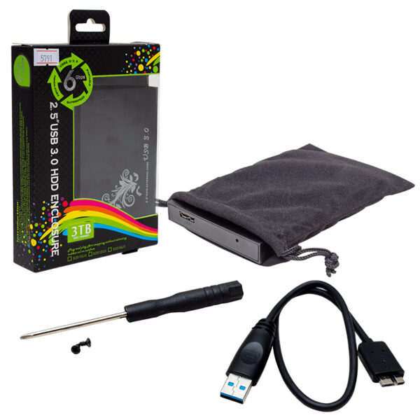 HARİCİ 2.5 USB 3.0 SATA HARDDISK KUTUSU (81) (K0) - Görsel 3
