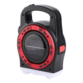 HB-6678C COB LEDLİ 20 WATT 3 KADEMELİ ŞARJ EDİLEBİLİR USB ÇIKIŞLI SOLAR LAMBA (K0)